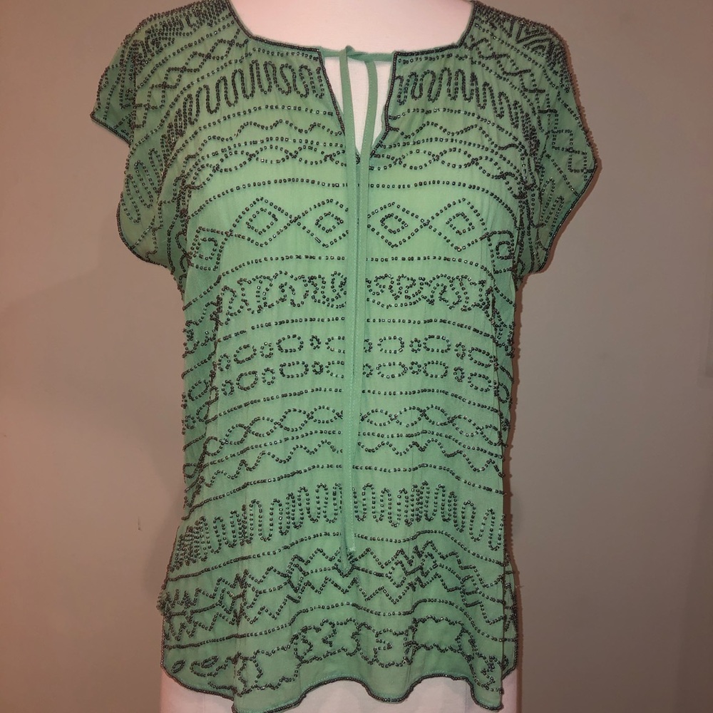 Gryphon Beaded Blouse